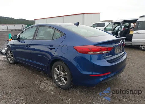 2018 Hyundai Elantra Sel из США, поврежденный, VIN 5NPD84LF9JH369509